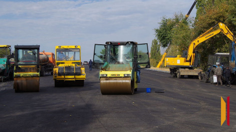 Воронежская область продолжит работы по восстановлению дорожных объектов в ЛНР в 2025 году
