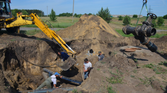 В Верхнем Мамоне запустили резервный водозабор