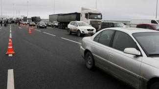 ДТП с двумя фурами заблокировало участок трассы Р-298 «Курск-Воронеж»