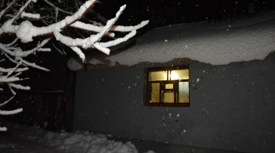 В Нижнедевицком районе был самый обильный декабрьский снегопад за последние 5 лет