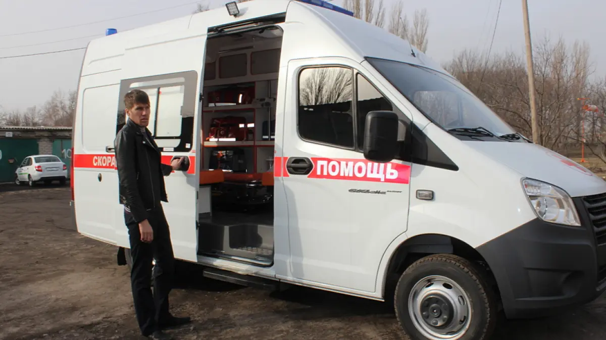 В Таловскую райбольницу передали новый автомобиль скорой помощи