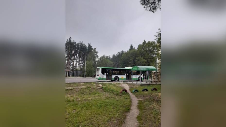 Из-за резкого торможения автобуса №8 в больнице оказался 82-летний воронежец