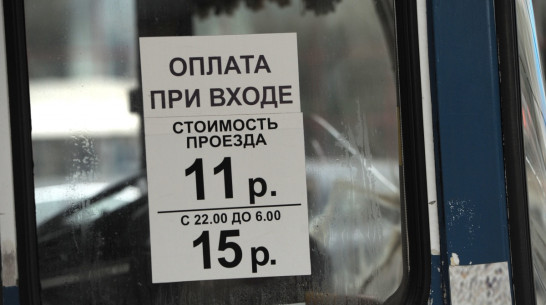 11 воронежских перевозчиков попросили повысить стоимость проезда в общественном транспорте