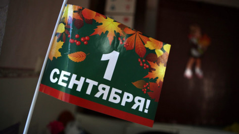 Первые лица Воронежской области поздравили учителей и школьников с Днем знаний