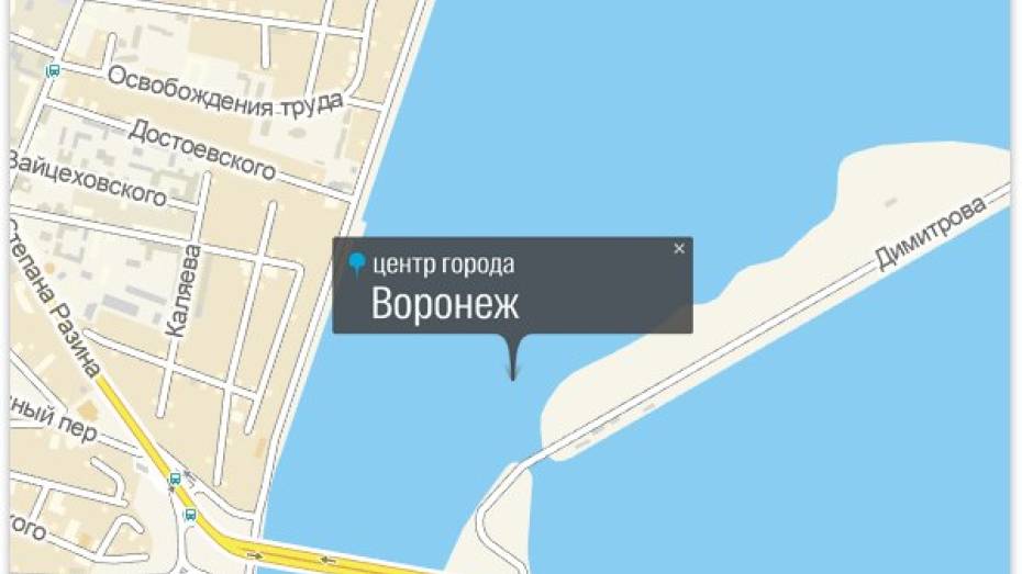 Центр Воронежа оказался в воде