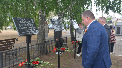 В воронежском микрорайоне Малышево привели в порядок воинское захоронение