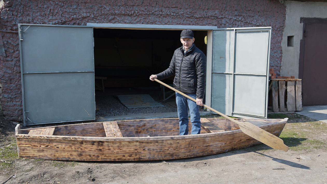 Самодельная двухместная складная лодка для рыболовов и охотников своими руками