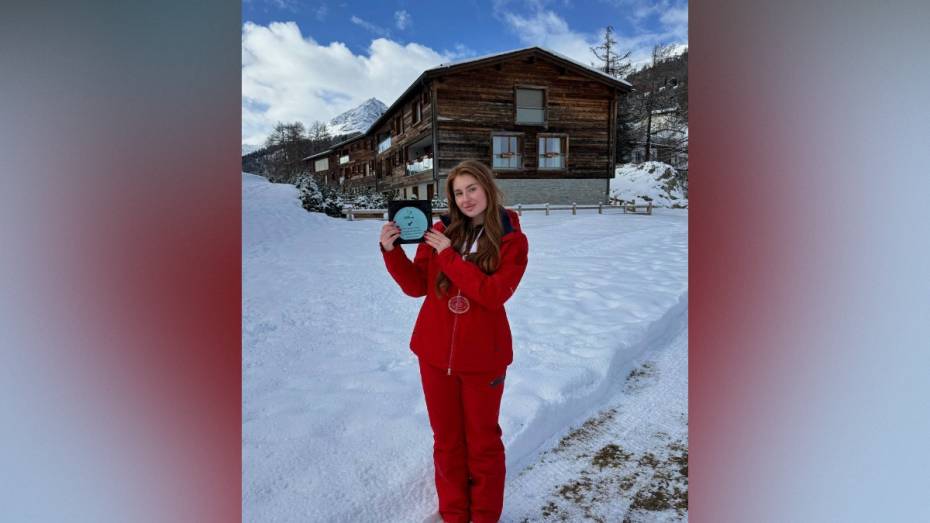 Воронежская бобслеистка София Степушкина завоевала «бронзу» на юниорском чемпионате мира