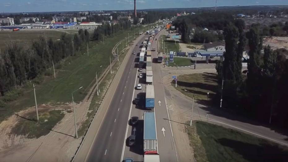 Дорожники: трафик в Лосево Воронежской области выше нормы в 1,5 раза