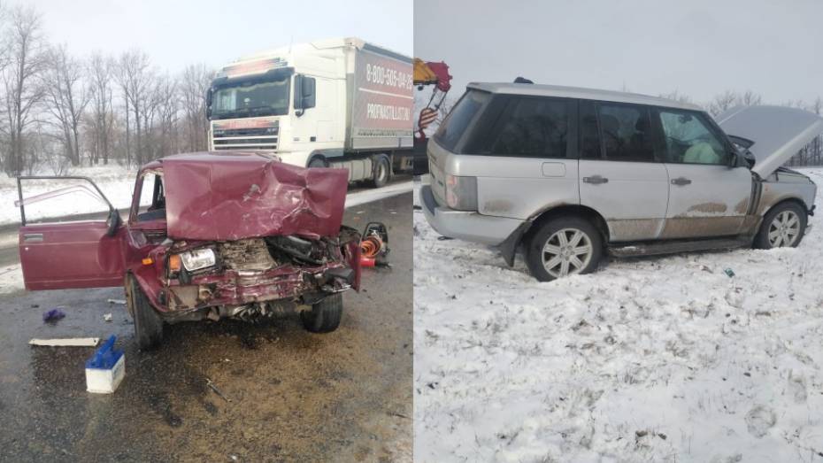 Автомобилистка погибла в ДТП с «семеркой» и Land Rover на воронежской трассе