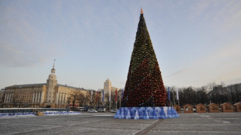 31 декабря и со 2 по 7 января центр Воронежа перекроют