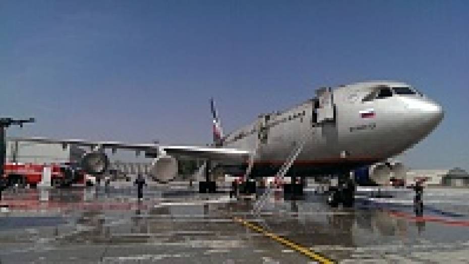 На стоянке аэропорта «Шереметьево» загорелся Ил-96 производства Воронежского авиазавода