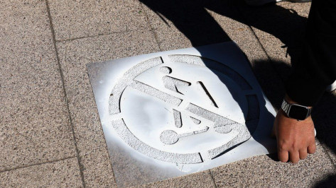 В Воронеже появились специальные разметки о запрете движения электросамокатов