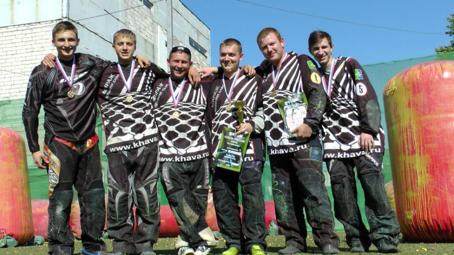 Верхнехавские пейнтболисты завоевали победу на Кубке России 