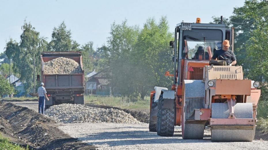 В Лискинском районе капитально отремонтировали дорогу «Давыдовка-Аношкино»