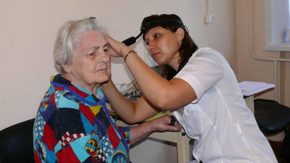 В Рамонском районе врачи провели выездной прием в доме-интернате для пожилых людей 