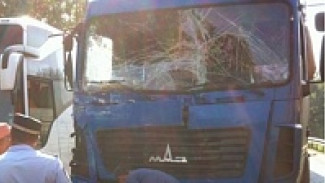 Грузовик «МАЗ» врезался в автобус на 666 км трассы «Дон» в Воронежской области