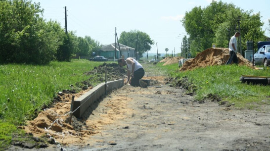 Велопешеходную дорожку построят в нижнедевицком поселке Курбатово
