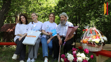 Воронежский ветеран Владимир Михин отпраздновал 100-летие