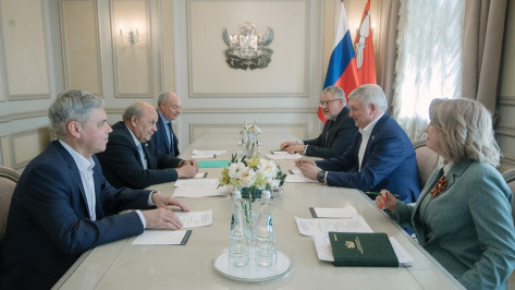 Правительство Воронежской области и Союз писателей России обсудили совместные проекты