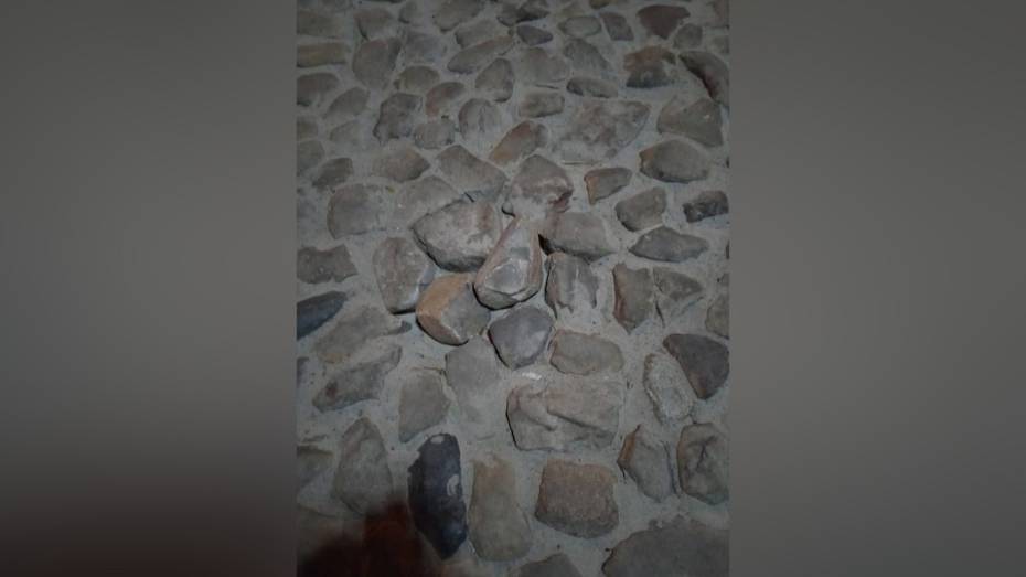 Вандалы повредили старинную брусчатку на проспекте Революции в Воронеже