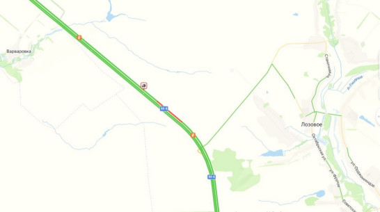 В Верхнемамонском районе на трассе М-4 «Дон» ограничен проезд из-за ДТП
