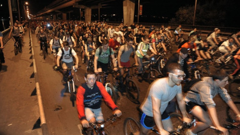 Велоночь пройдет в Воронеже 27 мая