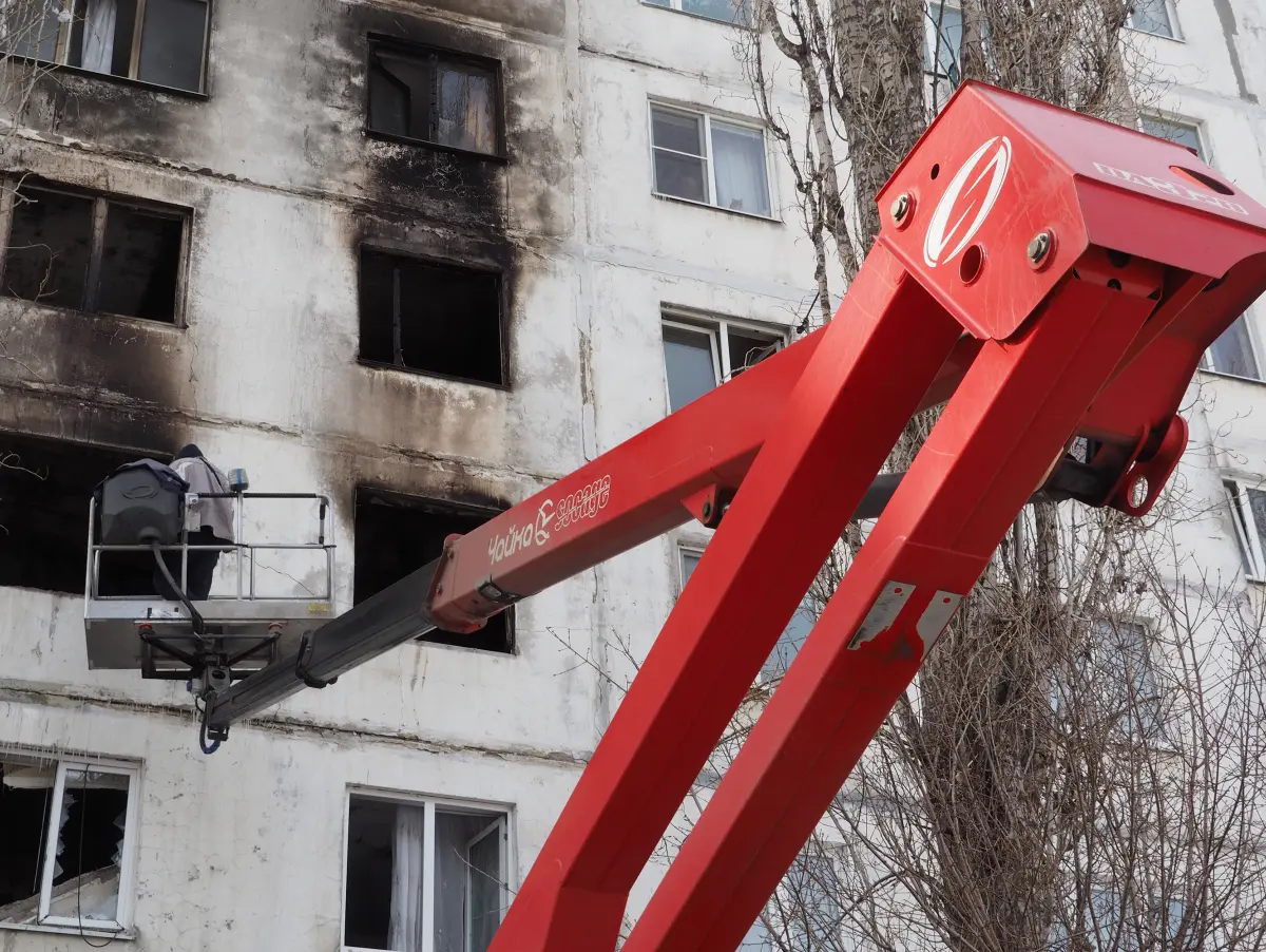 В Воронеже завершили аварийно-восстановительные работы в 9-этажке,  пострадавшей от взрыва газа