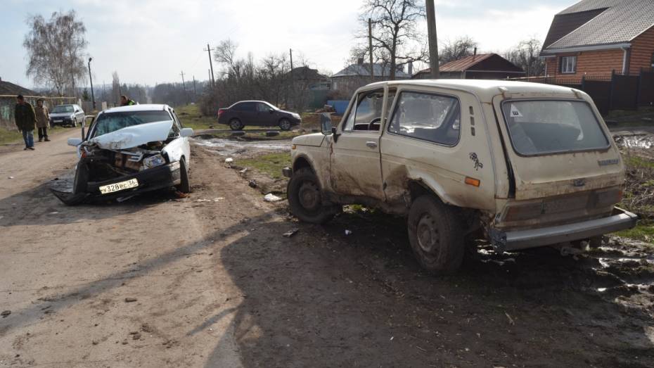 Два человека пострадали в казусном ДТП в Семилукском районе 