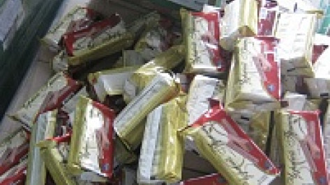 На Воронежской таможне задержали 600 кг украинских вафель