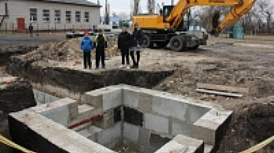 В Ольховатском районе заложили фундаменты новых газовых котельных