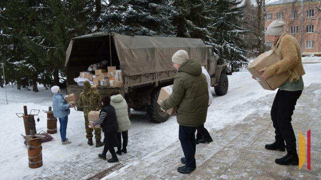 Жители Каширского района отправили в курское приграничье более 2 тонн гумпомощи