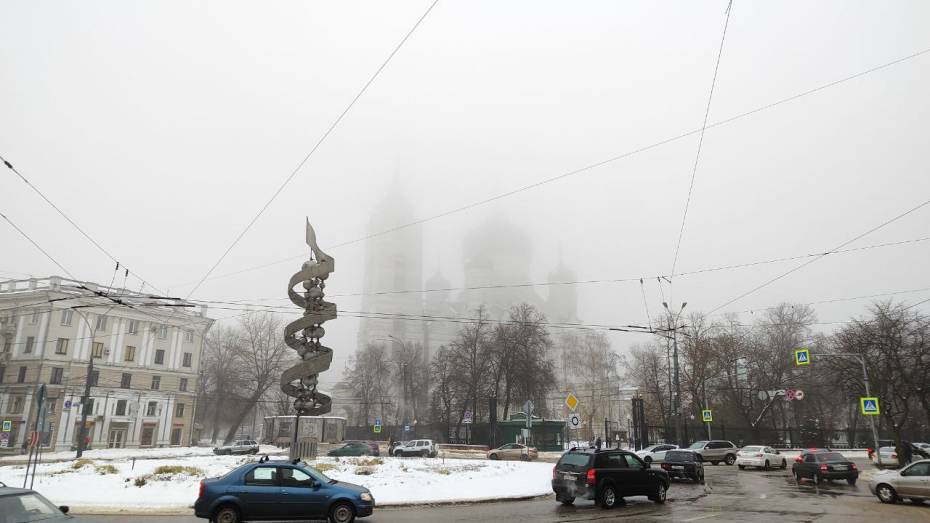 Туман и гололед покинут Воронежскую область вместе с уходящим годом