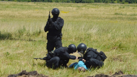 Воронежские силовики освободили аэропорт от «террористов»