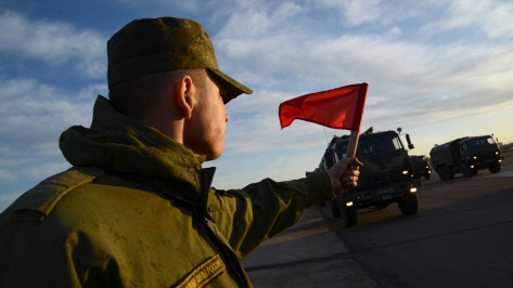 Военная техника прибыла в Воронеж для участия в параде Победы