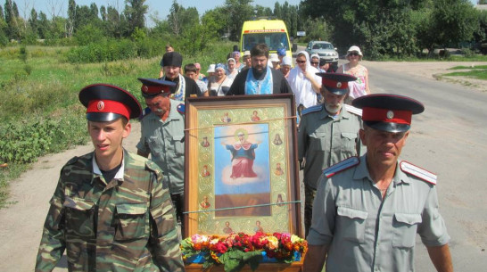 Через Павловский район прошел Ильинский казачий крестный ход