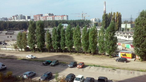 В Воронеже повторно снесли незаконную стоянку на улице Владимира Невского