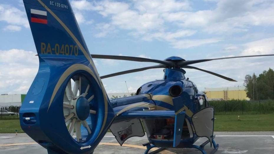В Нижний Новгород доставили на вертолете еще одного юного воронежца с ожогами