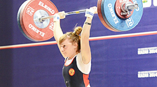 Воронежская спортсменка стала призером Кубка России по тяжелой атлетике