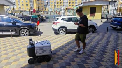 В Воронеже перенесли запуск доставки заказов роботами на несколько месяцев