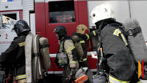 Пожарные машины съедутся ко Дворцу спорта имени Меркулова в Воронеже