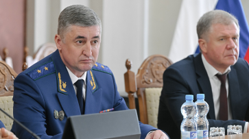 Нового прокурора Воронежской области Сергея Филипенко представили коллективу