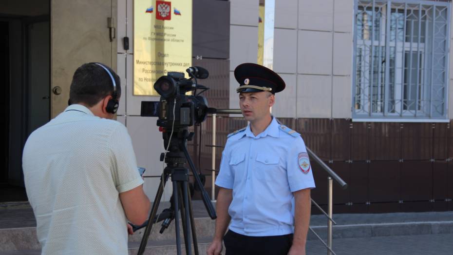 Первый канал снял сюжет о солдатском котелке полицейского из Воронежской области