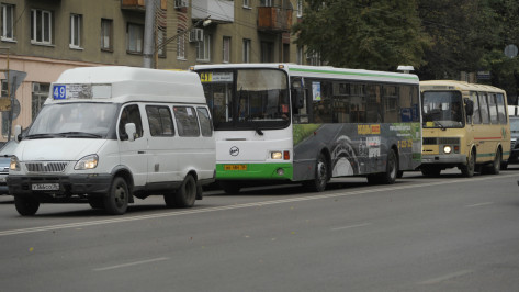 Воронежцам показали схему выделенных полос для автобусов на Плехановской
