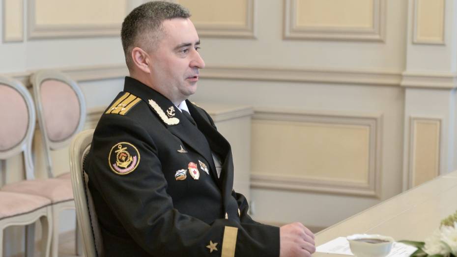 Командование атомной подлодки «Воронеж» посетило областной центр