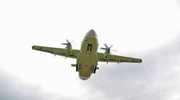 В Воронеже самолет Ил-112В совершил первый полет