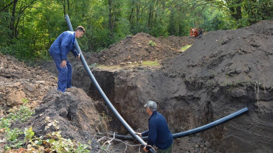 В лискинском селе Троицкое отремонтируют водопровод