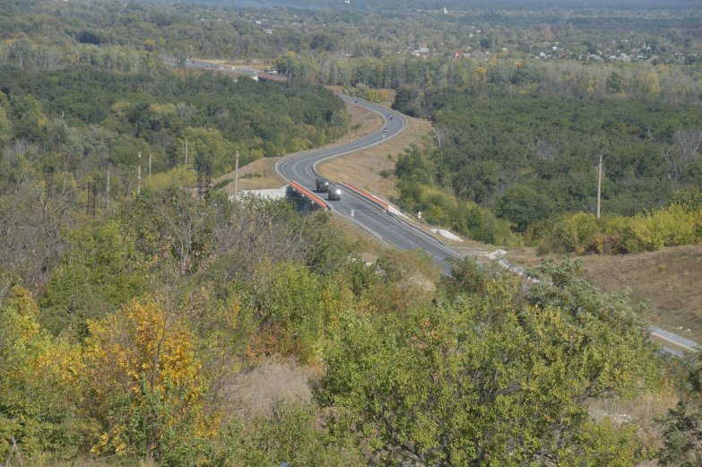 Дорога в Луганск