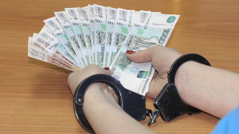 Стал известен средний размер взятки в Воронежской области в 2020 году