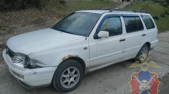 В Воронежской области пьяный водитель скрылся с места ДТП, но был выслежен пострадавшей автомобилисткой